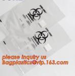 Biodegradable Biohazard Specimen Bag, Biohazard Specimen Transport Bag, Medical