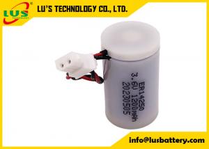 Wholesale ER14250 3.6V 1200mAh 1/2-AA Bobbin Cell ER14250 1/2 AA 3.6V Primary Lithium Battery from china suppliers