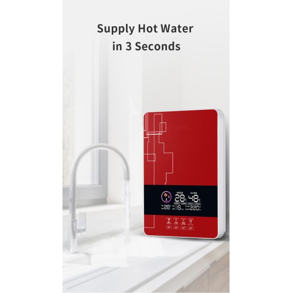 Portable 7KW Bathroom Water Heater Stainless Steel Hot Water Heater