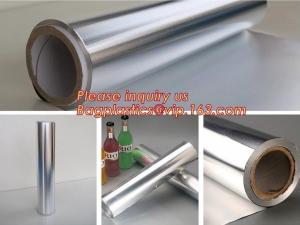 Wholesale Factory direct selling costom household food grade aluminium foil roll,thermal insulation foil bbq paper roll bagease from china suppliers
