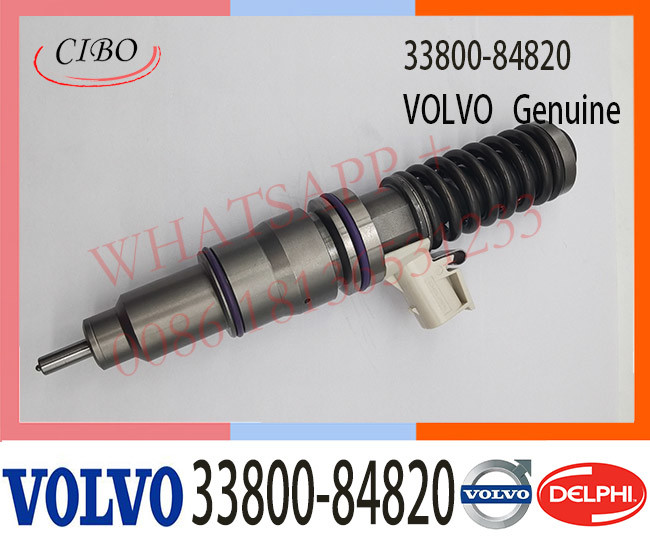 33800-84820 VOL Diesel Engine Fuel Injector 33800-84820 BEBE4D19002 3889619 3847790 For VOL BEBE4L06001