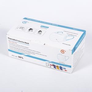 Wholesale Disposable Earloop Face Mask 3 Ply Non Woven from china suppliers