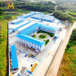 Wholesale Promotion Sandwich Panel Homes Prefabricated Camp With Portable Dormitory And Toilet from china suppliers