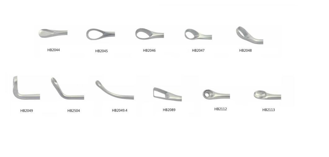 Sinus Curette Nasal Cutting Curette Ent Instruments