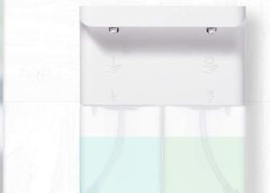 Wholesale OEM Kitchen Soap Dispenser Touchless 2x300ML 1200mAh White Sensor from china suppliers