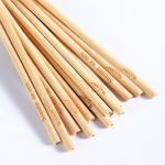 Biodegradable Bamboo Natural Drinking Straws For Coffee Cold Drinking
