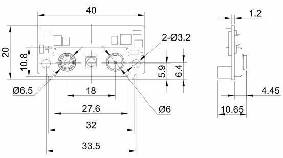 JP-FM223 Dual-Lens Camera Module with Facial Recognition Algorithm 100 users Facial Recognition Accuracy 98.85%
