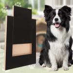 Pet Treat Trimmer Wooden Dog Nail Scratch Board for Indoor and Outdoor Space