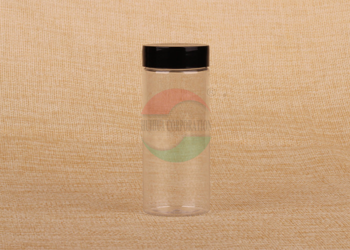 Food Grade Clear Pet Jars , Transparent Pet Can 100ml And 200ml Volume