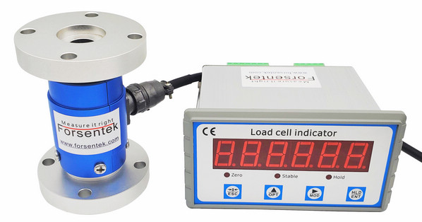 Flange-to-Flange Reaction Torque Meter With Indicator