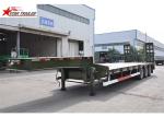 High Capacity Low Loader Semi Trailer, Steel Heavy Duty Low Bed Trailers