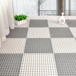 China Mesh Drainage Stitching Bathroom Splicing Floor Mat Color Combination on sale