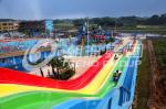 High Speed Water Slides of Fiberglass Material for Holiday Resort Giant Outdoor