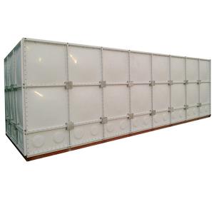 Wholesale Acid Base Liquid Waste Water Tank , FPR / GPR / SMC Rainwater Storage Tanks from china suppliers