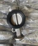 DN100 CF8M 150LB ANSI stainless steel butterfly valve