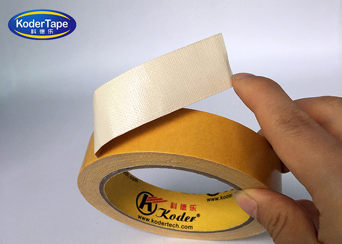 Cotton Cloth Based Double Sided adhesive Tape For Exhibition Carpet Seaming