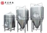 0.4 - 0.6 Micron Beer Fermentation Tank High Performance Cooling Water Jacketed