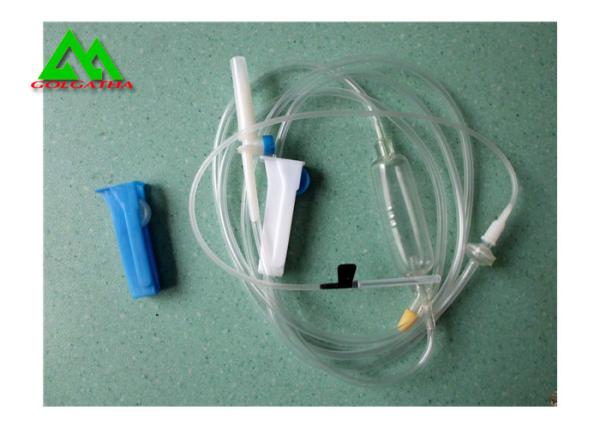 Sterilized Disposable Infusion Set , ISO Standard Medical Infusion Set With