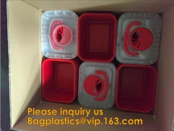 Medical disposable sharp container,Best Selling 30 Liter Disposable Un3291