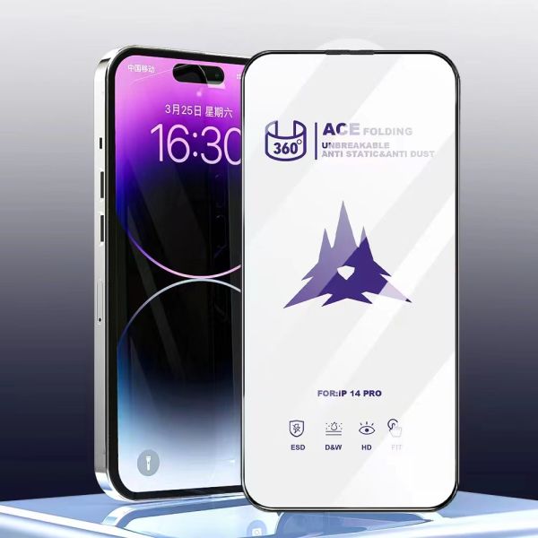 RoHS 360 Degree cell phone clear protector Anti Static For Iphone 14 Pro Max
