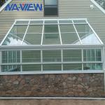 White Aluminum Octagonal Sunroom Prefabricated Sunroom Addition