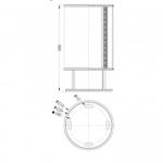 Omni Directional 150W High Intensity Obstruction Light