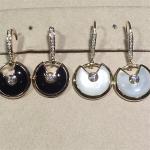 C Amulette errings 18k gold white gold yellow gold rose gold diamond earring