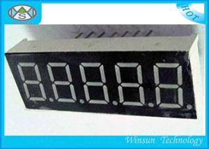 Wholesale White 0.56 Inch 5 Digit 7 Segment Led Display High Brightness , Long Life from china suppliers