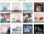 Clear PVC Shopper Tote Bags,Tote Shopping Pvc Material Bag With Logo,Beverage