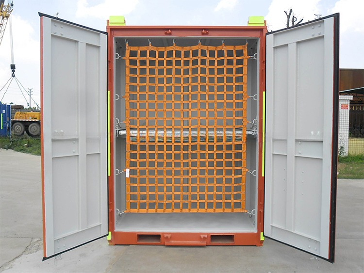 Standard Shipping Container Webbing Cargo Net with Hook Container Lashing System OEM