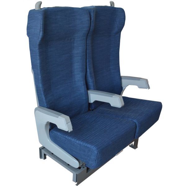 Optional Material Train Passenger Seat Second Classs 450mm - 1140mm Width