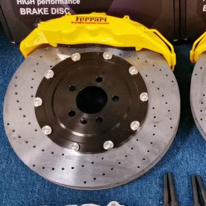 Wholesale 400x34mm Carbon Ceramic High Performance Brake Discs Reduced Weight And Residual Torque from china suppliers