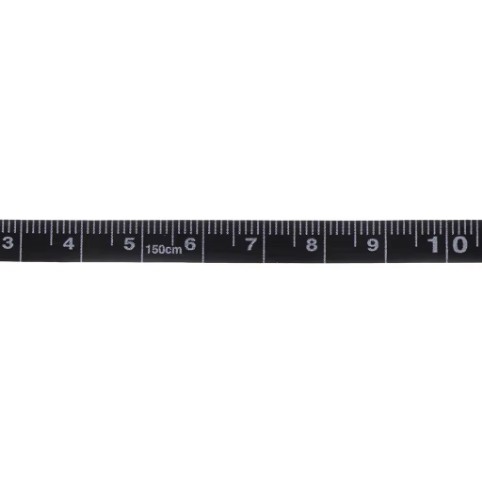 Wintape 1.5m/60inch Black Tape Measures Dual Sided Retractable Tools Automatic ABS Flexible Mini Sewing Measuring Tape