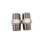 Stainless Steel 1/4 Inch 1/2 Inch Thread Nipple for Plumbing Hardware Model NO.