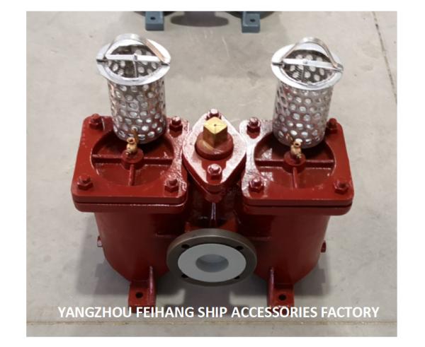 Fuel Separator Outlet Low-Pressure Double Oil Filter AS4065-0.40/0.22 CB/T425-94