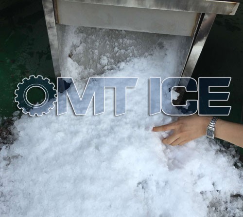 Industrial Ice Crusher for Cube or Tube Ice Cutting and Crushed Ice Production in Industrial Settings