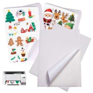 Wholesale Self Adhesive Sticker 90gsm Glossy Paper Label Materials For Inkjet Printing from china suppliers