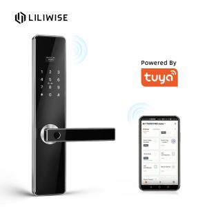 Wholesale Intelligent Gate Lock Keyless Fingerprint Door Lock Tuya TTlock Control For Home Wooden Door Locks from china suppliers