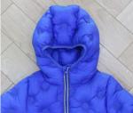 Solid Color Childrens Lightweight Down Jacket , Leisure Style Thin Kids Padded