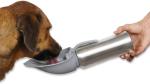 Stainless Travel Pets Dog Hot Water Bottle With Silicone Flip Up Bowl 42oz /