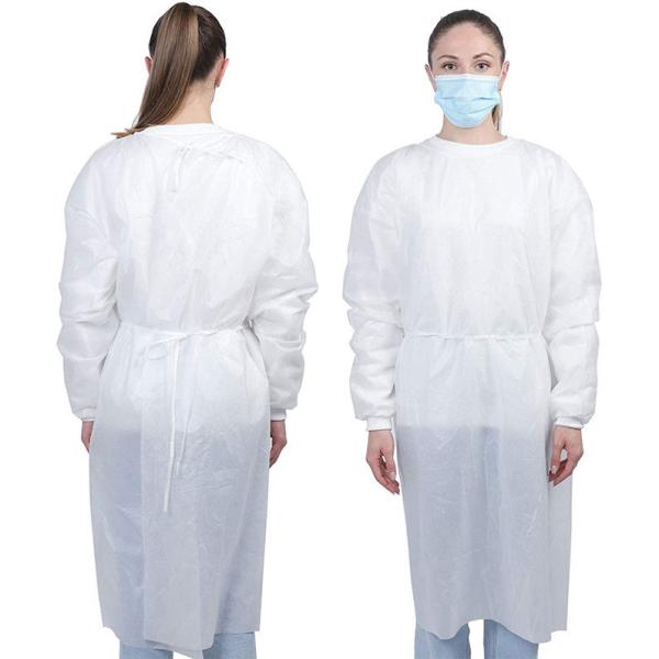 Manufacturer Non Woven Medical Protective Elastic Knitted Cuffs PP+PE Hospital