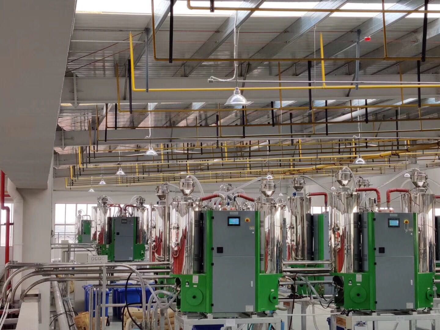 Plastic Material TPU PA PET PC Honeycomb Desiccant Rotor Dehumidifier Dehumidifying Dryer with low dew point