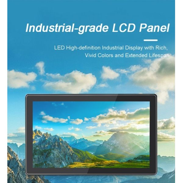 Water Resistance 27 Inch LCD Touch Screen Aluminium All In One With Tiger Lake Alder Lake Raptor Lake