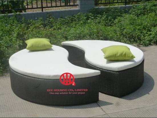 Audu Rattan Queen Cheap Outdoor Patio Daybed