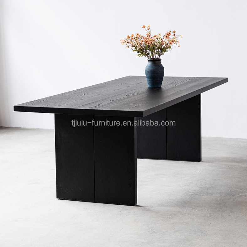 Modern Home Wooden Table Furniture Solid Wood Dining Table for Dining Room