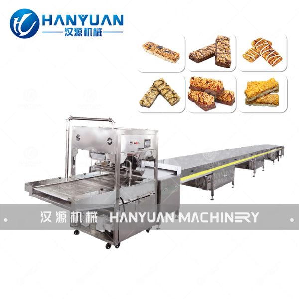 Automatic Multi Function High Efficiency Cereal Energy Bar Production Line For Various Snack Bars