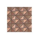 Kitchen 3D Mosaic Decorative Stainless Steel Wall Tiles Backsplash AISI