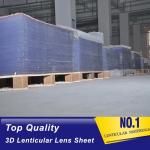 PLASTIC LENTICULAR Super Quality 3d Lenticular Sheet Film Board 15 LPI 3D Flip