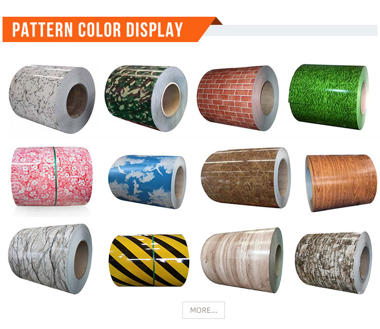 Customized PPGI Color Coated Coil 600mm-1250mm Width RAL 9001 9002 9003