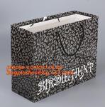 Luxury reusable sturdy screen printing carrier paper bag for shopping,luxury